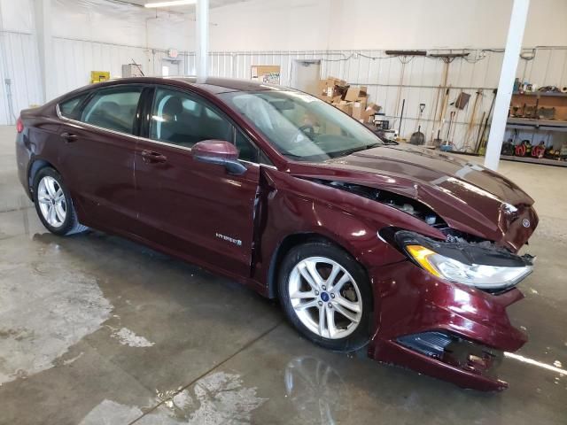 2018 Ford Fusion SE Hybrid