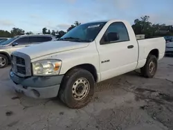 Dodge salvage cars for sale: 2008 Dodge RAM 1500 ST