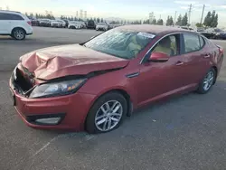 KIA salvage cars for sale: 2013 KIA Optima LX