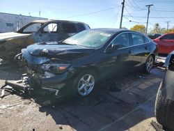 Salvage cars for sale at Chicago Heights, IL auction: 2017 Chevrolet Malibu LS