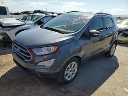 Salvage cars for sale at Tucson, AZ auction: 2019 Ford Ecosport SE