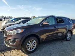 Salvage cars for sale at auction: 2016 KIA Sorento LX