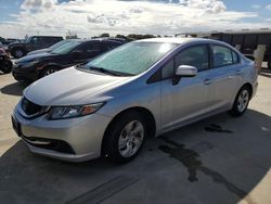 2015 Honda Civic LX en venta en Riverview, FL