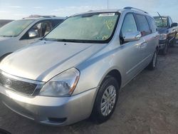 KIA Sedona lx salvage cars for sale: 2012 KIA Sedona LX