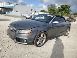 Audi s5/rs5 salvage cars for sale: 2012 Audi S5 Prestige