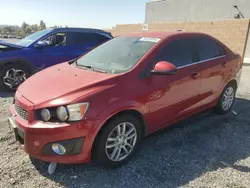 Salvage cars for sale from Copart Mentone, CA: 2015 Chevrolet Sonic LT