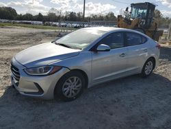 Salvage cars for sale at Augusta, GA auction: 2017 Hyundai Elantra SE