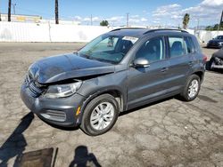 Salvage cars for sale at Van Nuys, CA auction: 2017 Volkswagen Tiguan S