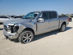 Salvage cars for sale at San Antonio, TX auction: 2022 Ford F150 Supercrew