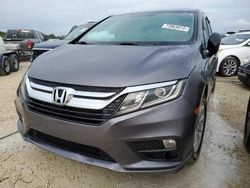 Salvage cars for sale from Copart Arcadia, FL: 2018 Honda Odyssey LX