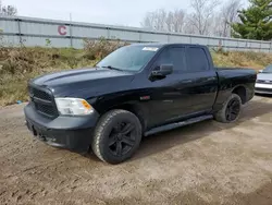 Salvage cars for sale at Davison, MI auction: 2015 Dodge RAM 1500 ST