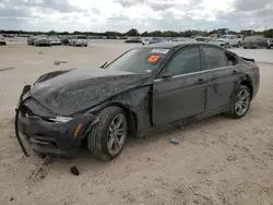 Salvage cars for sale at San Antonio, TX auction: 2017 BMW 330 I