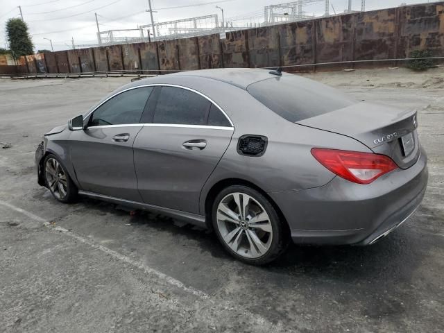 2018 Mercedes-Benz CLA 250