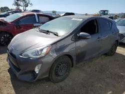 Salvage cars for sale at San Martin, CA auction: 2015 Toyota Prius C