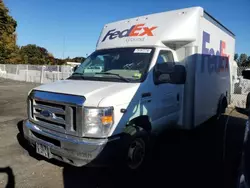 Salvage trucks for sale at East Granby, CT auction: 2017 Ford Econoline E350 Super Duty Cutaway Van