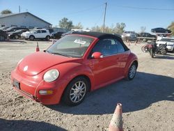 Volkswagen Beetle salvage cars for sale: 2004 Volkswagen New Beetle GLS