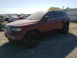 Jeep Grand Cherokee salvage cars for sale: 2017 Jeep Grand Cherokee Laredo