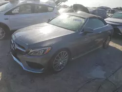 Salvage cars for sale at Riverview, FL auction: 2018 Mercedes-Benz C300