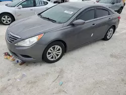 Carros salvage a la venta en subasta: 2011 Hyundai Sonata GLS