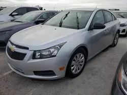 Carros salvage para piezas a la venta en subasta: 2011 Chevrolet Cruze LS