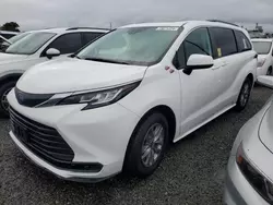 Vehiculos salvage en venta de Copart Riverview, FL: 2022 Toyota Sienna LE