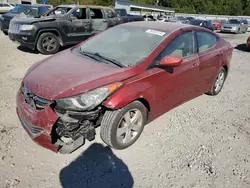 Salvage cars for sale from Copart Memphis, TN: 2012 Hyundai Elantra GLS