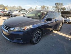 Flood-damaged cars for sale at auction: 2014 Honda Accord Sport