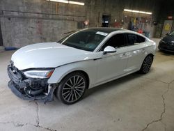 Salvage cars for sale at Angola, NY auction: 2018 Audi A5 Premium Plus