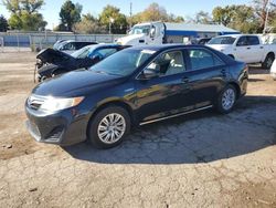 Salvage cars for sale at Wichita, KS auction: 2014 Toyota Camry Hybrid