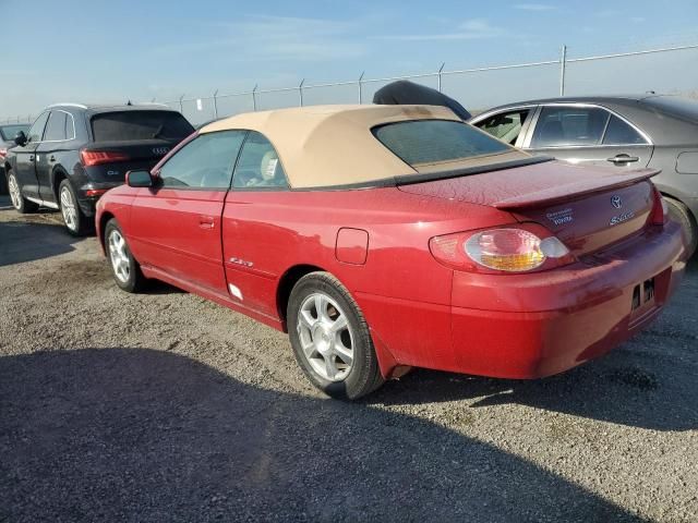 2003 Toyota Camry Solara SE