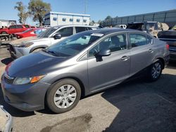 Salvage cars for sale at Albuquerque, NM auction: 2012 Honda Civic LX