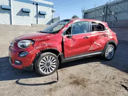 Fiat salvage cars for sale: 2016 Fiat 500X Lounge