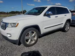 Salvage cars for sale at Riverview, FL auction: 2013 Jeep Grand Cherokee Overland