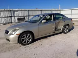 Salvage cars for sale at Walton, KY auction: 2005 Infiniti G35