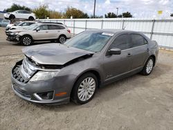 Salvage cars for sale from Copart Sacramento, CA: 2010 Ford Fusion Hybrid