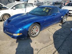 Salvage cars for sale at Arcadia, FL auction: 2002 Chevrolet Corvette Z06