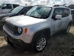 Jeep salvage cars for sale: 2017 Jeep Renegade Latitude