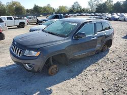 Salvage cars for sale at Madisonville, TN auction: 2014 Jeep Grand Cherokee Limited