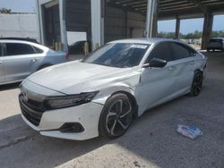 Salvage cars for sale at Tifton, GA auction: 2022 Honda Accord Sport