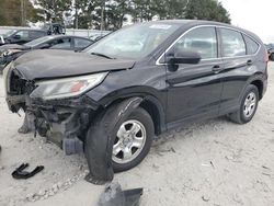 Salvage Cars with No Bids Yet For Sale at auction: 2016 Honda CR-V LX