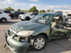 2004 Honda Civic DX VP en venta en Littleton, CO