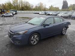 Salvage cars for sale from Copart Portland, OR: 2023 Subaru Legacy Premium