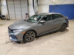 Salvage cars for sale at Chalfont, PA auction: 2017 Honda Civic Sport Touring