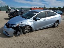 Chevrolet salvage cars for sale: 2018 Chevrolet Cruze LS