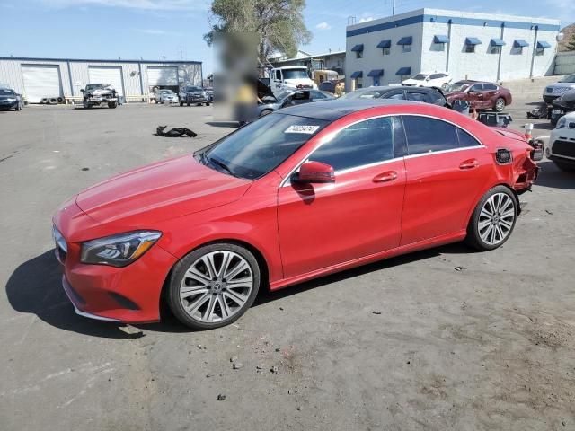 2018 Mercedes-Benz CLA 250