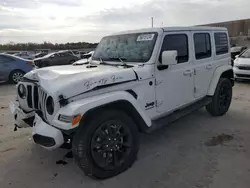 Jeep salvage cars for sale: 2021 Jeep Wrangler Unlimited Sahara