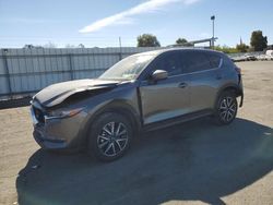 Salvage cars for sale at Martinez, CA auction: 2018 Mazda CX-5 Grand Touring