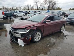 Salvage cars for sale at Bridgeton, MO auction: 2015 Chrysler 200 Limited