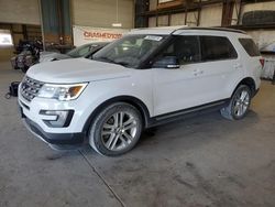 Ford Explorer xlt salvage cars for sale: 2016 Ford Explorer XLT