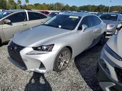 Flood-damaged cars for sale at auction: 2020 Lexus IS 300